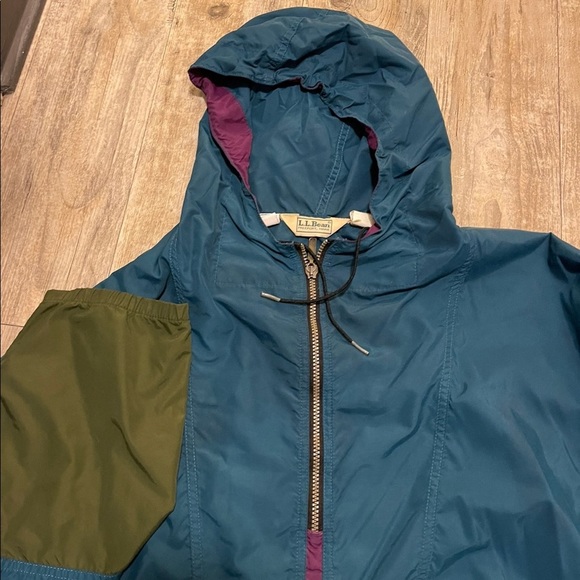 Vintage L.L. Bean Aztec Anorak Jacket - Picture 2 of 4